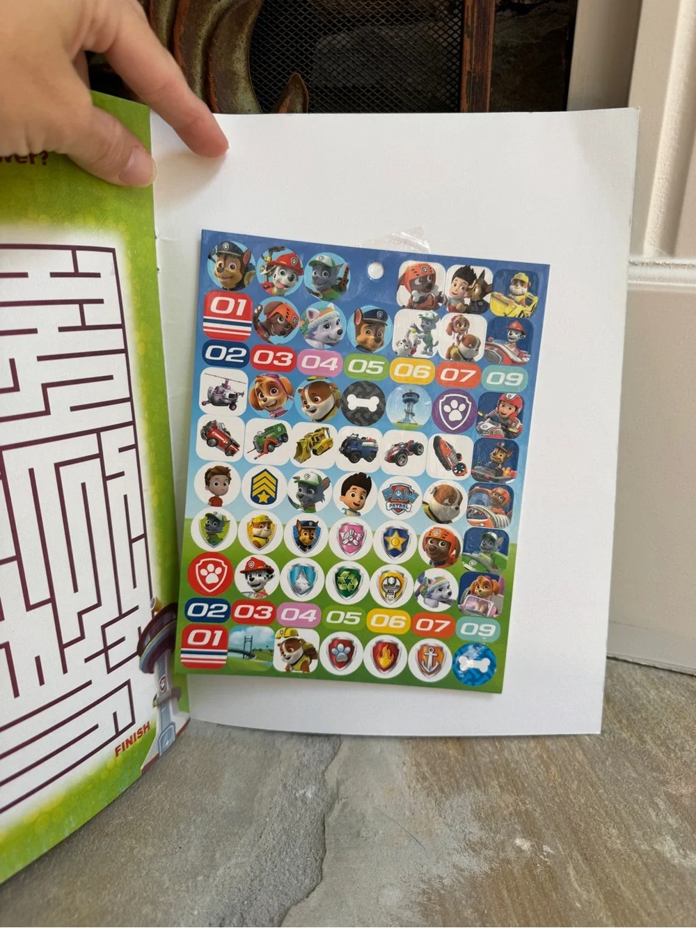 Melissa & Doug PAW Patrol Restickable Puffy Stickers 2-Pack